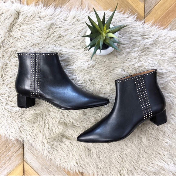 Calvin Klein Shoes - ✖️SOLD✖️•CALVIN KLEIN• Graziana Stud Ankle Bootie